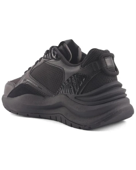 Lotto Philip Wmn 4Pr Kadın Siyah-Siyah Günlük Spor Ayakkabı - 3