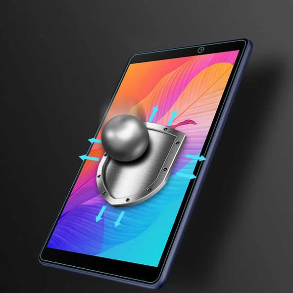 Huawei MatePad T8  Tablet Temperli Cam Ekran Koruyucu - 6
