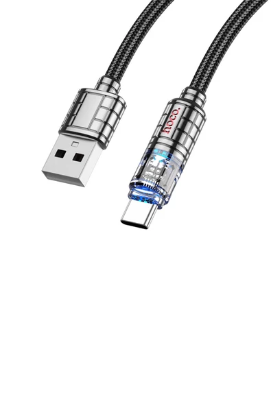 Hoco U122 1.2M Lantern USB to Type-C Şarj Data Kablosu - 6
