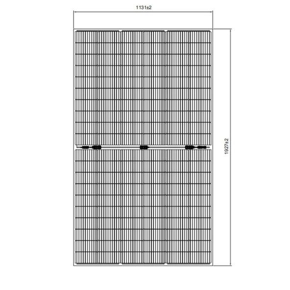 450W Esnek Güneş Paneli Marin Tipi Solar Panel HT72-166M (L) - 2