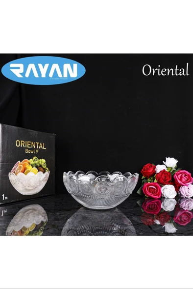 Cam Kase Bohemia Meyvelik 23 Cm. Royaleks-G-505B ürün görseli 1