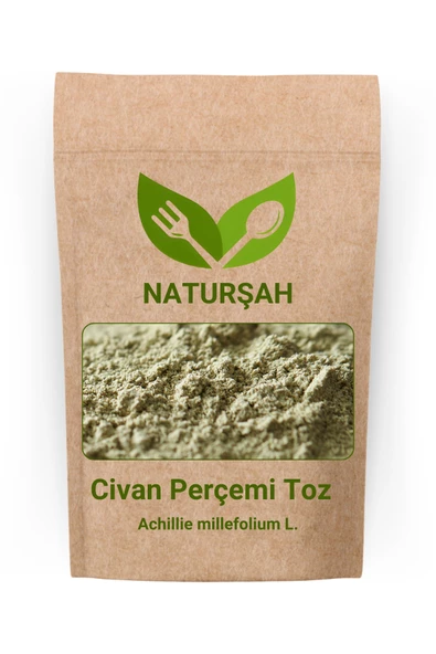 Naturşah Civan Perçemi Toz-Öğütülmüş (Achillie Millefolium L. Powder) 1 Kg