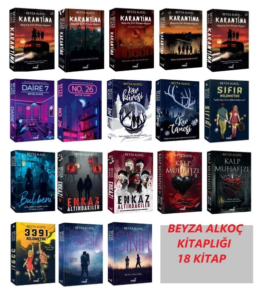 Beyza Alkoç Kitaplığı CİLTLİ (18 Kitap)