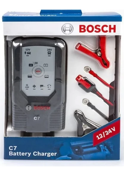 BOSCH C7 AKÜ ŞARJ CİHAZI