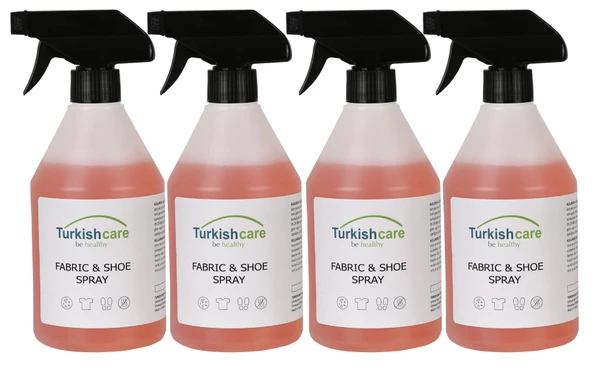 Turkishcare Çok Amaçlı Leke Çıkarıcı Sprey 500 ml x 4 Adet