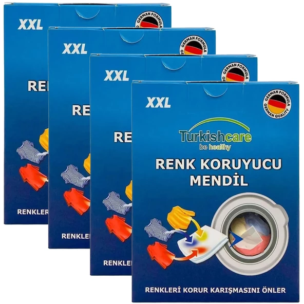 Turkishcare Renk Koruyucu Mendil 12 Li x 4 Adet