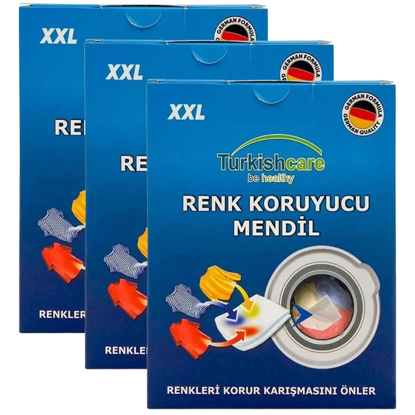 Turkishcare Renk Koruyucu Mendil 12 Li x 3 Adet