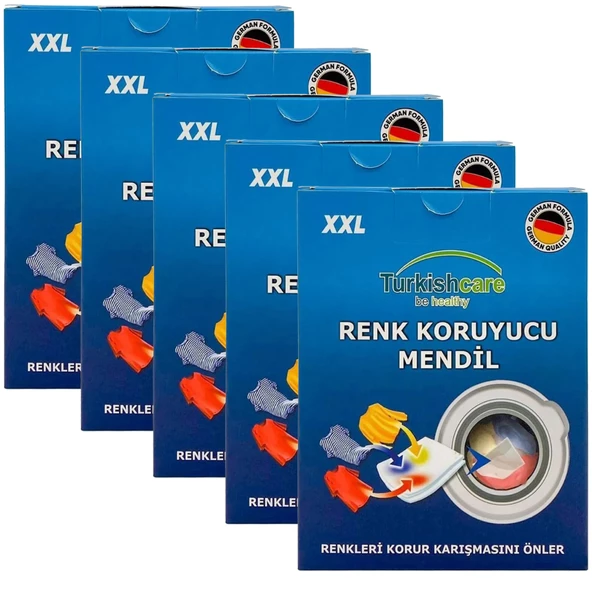 Turkishcare Renk Koruyucu Mendil 12 Li x 5 Adet