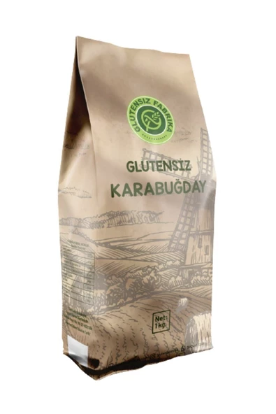 GLUTENSİZ FABRİKA Kavrulmuş Karabuğday Sade (1kg)