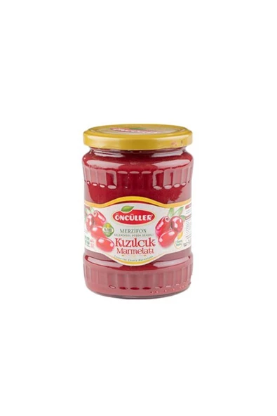 Öncüller Onculler Kızılcık Marmelatı 630 gr Cam