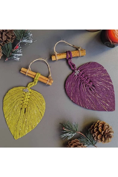 Makrome Dekoratif Duvar Süsü