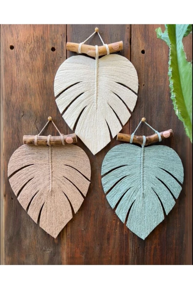 Makrome Dekoratif Duvar Süsü