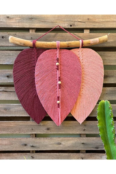 Makrome Dekoratif Duvar Süsü