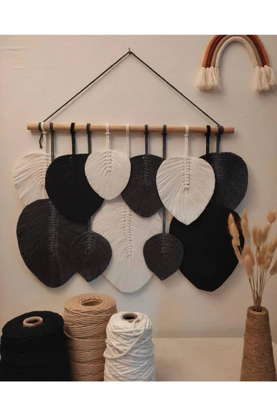 Makrome Dekoratif Duvar Süsü