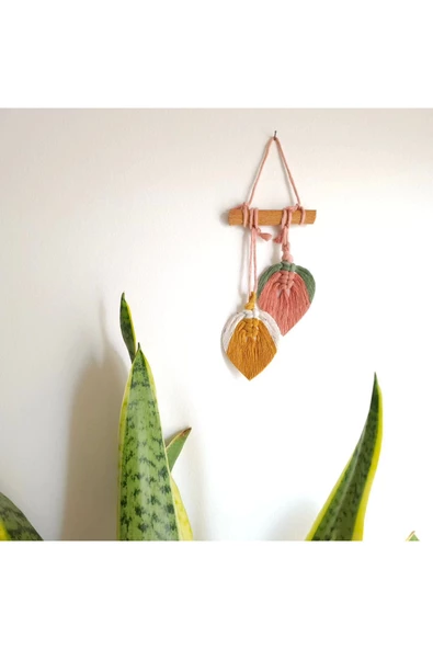 Makrome Dekoratif Duvar Süsü