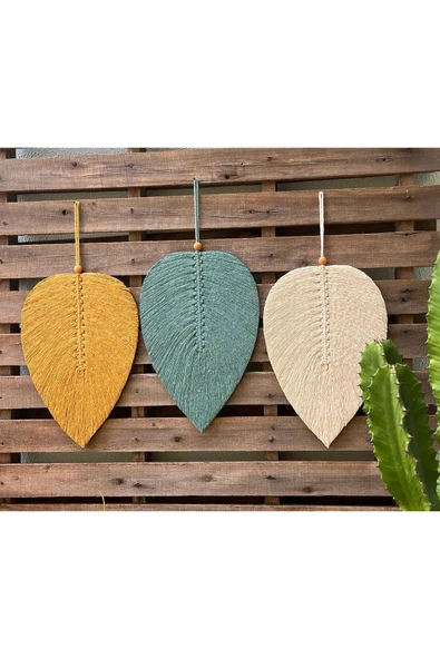 Makrome Dekoratif Duvar Süsü