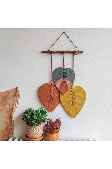 Makrome Dekoratif Duvar Süsü