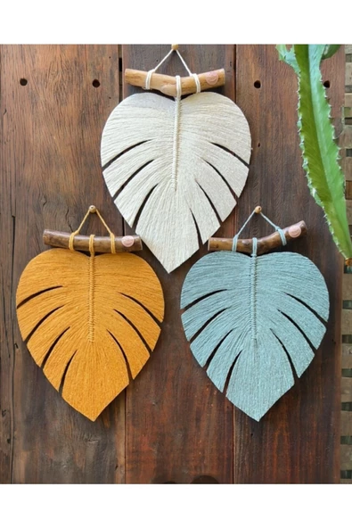 Makrome Dekoratif Duvar Süsü