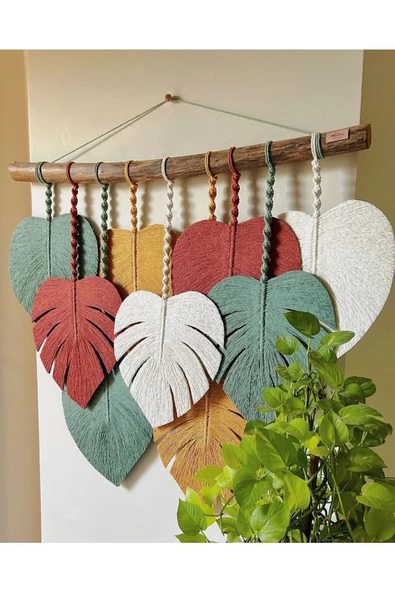 Makrome Dekoratif Duvar Süsü