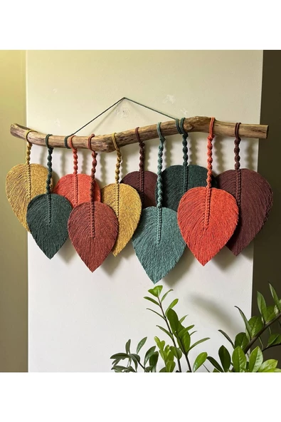 Makrome Dekoratif Duvar Süsü