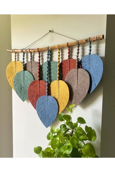 Makrome Dekoratif Duvar Süsü