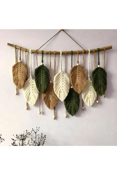 Makrome Dekoratif Duvar Süsü