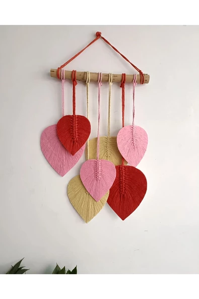 Makrome Dekoratif Duvar Süsü