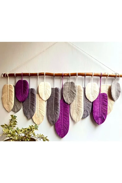 Makrome Dekoratif Duvar Süsü