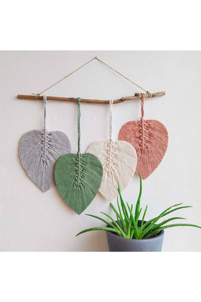 Makrome Dekoratif Duvar Süsü