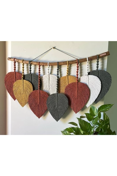 Makrome Dekoratif Duvar Süsü