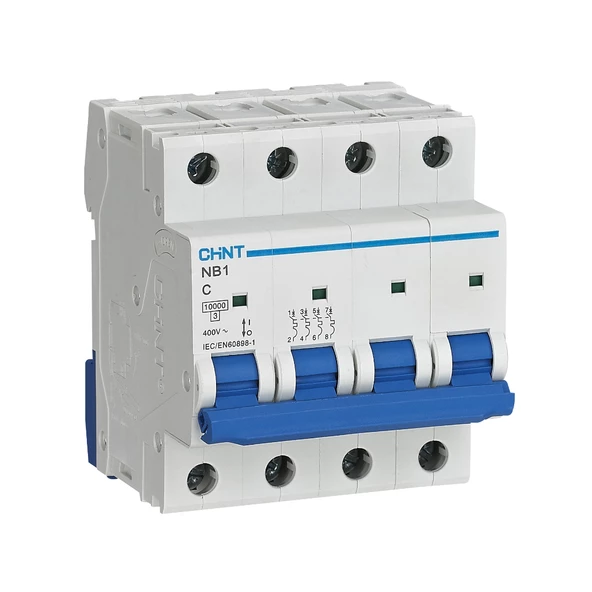 Chint NB1 Serisi 4X50A C Tipi Otomatik Sigorta 10kA 179918 - 2