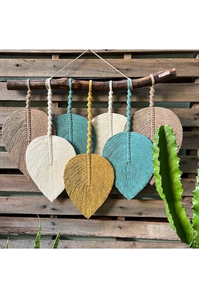 Makrome Dekoratif Duvar Süsü