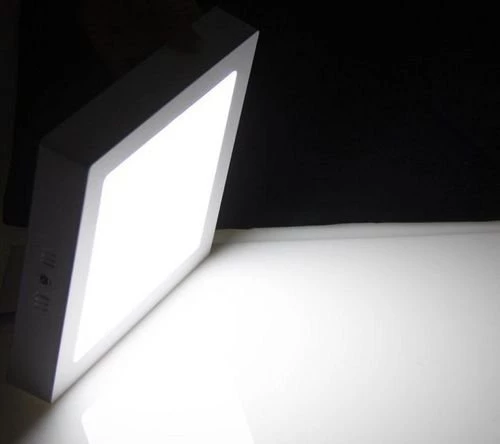 Maxled 12w Sıva Üstü Siyah Kasa Kare Led Panel Armatür 3000K Günışığı - 2