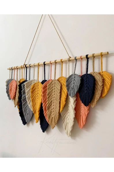 Makrome Dekoratif Duvar Süsü