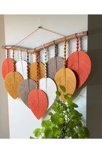 Makrome Dekoratif Duvar Süsü