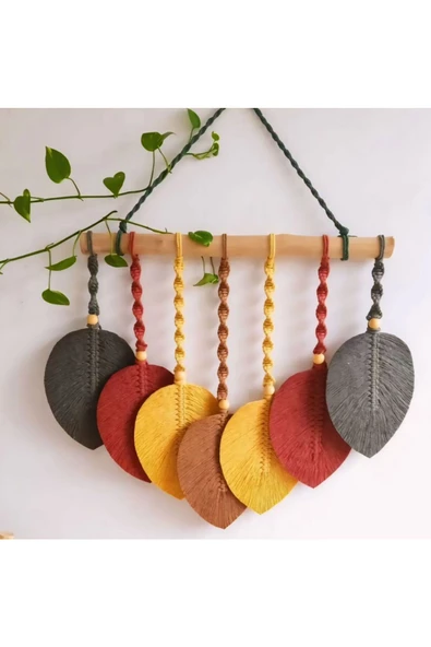 Makrome Dekoratif Duvar Süsü