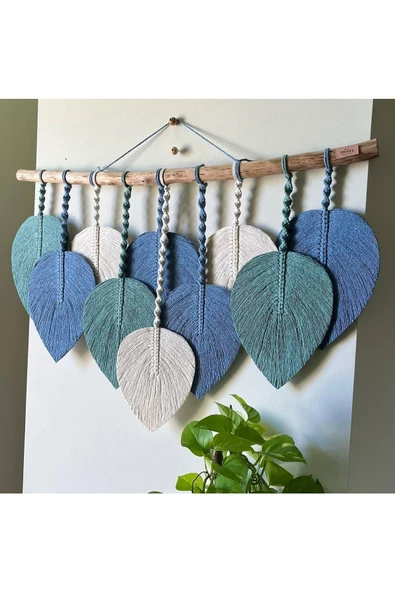 Makrome Dekoratif Duvar Süsü