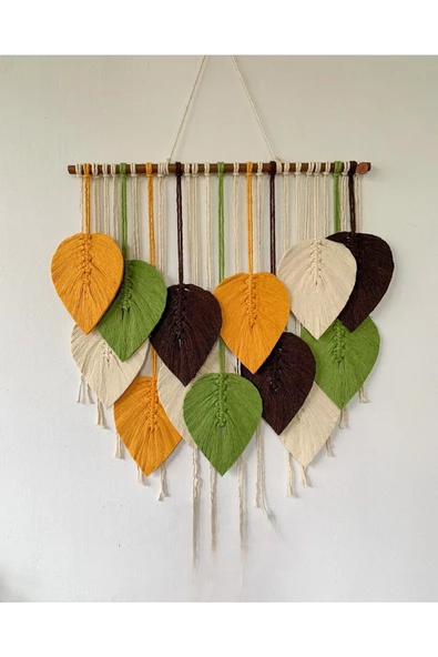 Makrome Dekoratif Duvar Süsü
