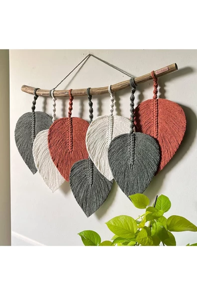 Makrome Dekoratif Duvar Süsü