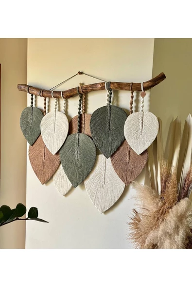 Makrome Dekoratif Duvar Süsü