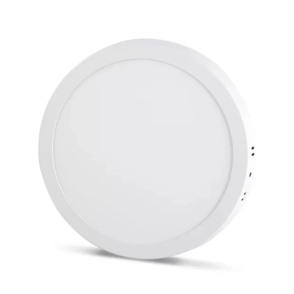Maxled 12W Yuvarlak Sıva Üstü Led Panel 4000K Ilık Beyaz