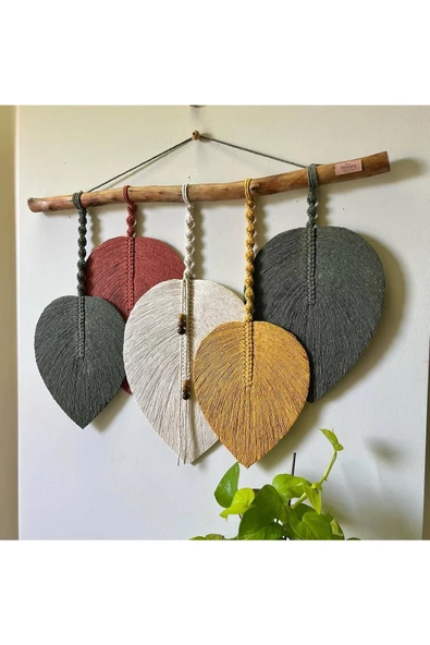 Makrome Dekoratif Duvar Süsü