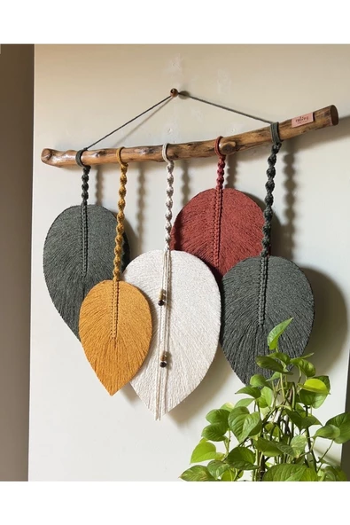 Makrome Dekoratif Duvar Süsü