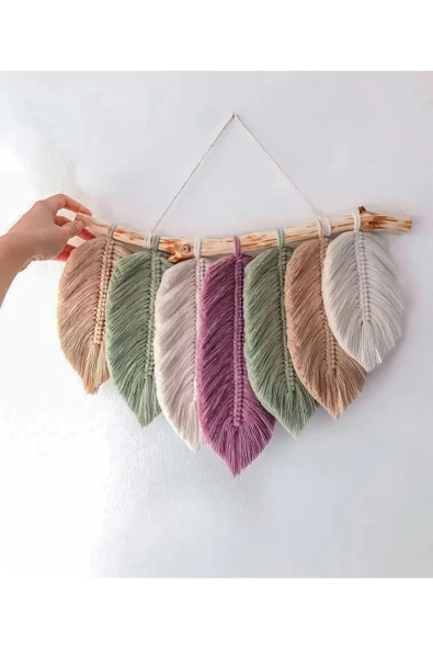 Makrome Dekoratif Duvar Süsü