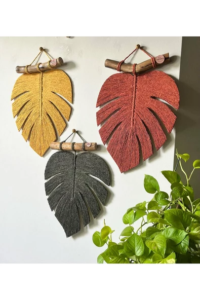 Makrome Dekoratif Duvar Süsü