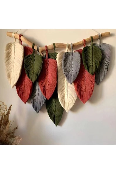 Makrome Dekoratif Duvar Süsü