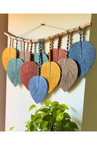 Makrome Dekoratif Duvar Süsü