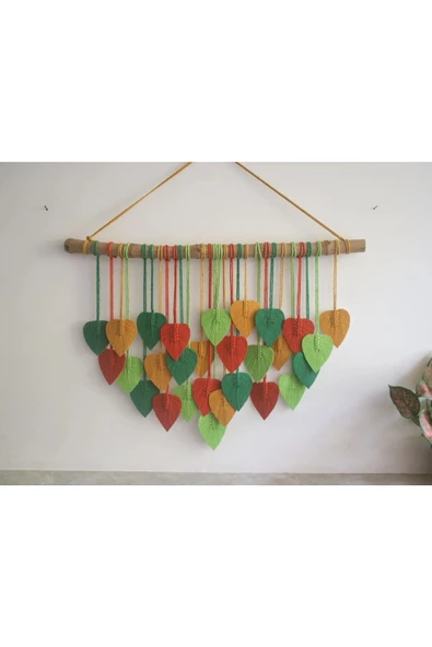 Makrome Dekoratif Duvar Süsü