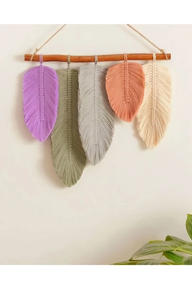 Makrome Dekoratif Duvar Süsü