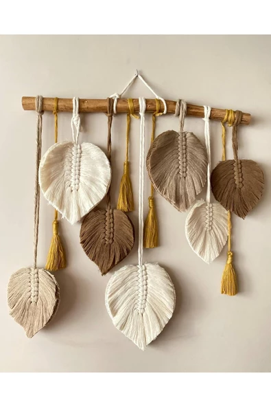 Makrome Dekoratif Duvar Süsü